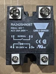 Carlo Gavazzi RA2425HA06T Solid State Relay 25A 240V, New, Free Shipping. Fixed Price $45.00.