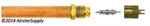 (2-PACK) 1/4" M. Access Fitting With 3/8" Copper Tube C&d Valve CD3606. Fixed Price $11.35.