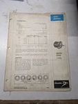 Double Brown Sharpe Gerotor Pump Series A1 Service Manual Parts List 1969. Fixed Price $63.94.