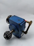 Pcmc 84660 Right Angle Gear Box, Ratio 10:1 Double Shaft Output 0221-16195. Fixed Price $166.00.