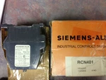 RCN401 Siemens Allis Relay Nib 120VAC. Fixed Price $65.00.