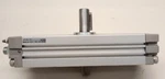 Smc CDRQ2BW40-180C Rotary Actuator 15MM Shaft Od 11MM Sq Deg Rotation. Fixed Price $250.00.