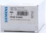 Siemens 3TH43 10-0AK6 Control Relay 110-120V 50-60HZ. Fixed Price $130.00.