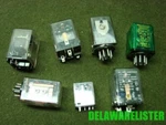 Mixed Lot Of 7 Cube Plug-in Relays By Magnecraft & Deltrol Controls Others. Fixed Price $34.00.
