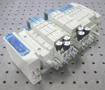 C202674 Smc Valve Manifold (15) SY3300 Solenoids, EX260-SIL1 Io-link Interface. Fixed Price $200.00.