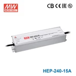 Mean Well HEP-240-15A Power Supply 225W 15V. Fixed Price $125.29.