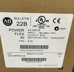 New Allen-bradley 22B-A8P0N104 Powerflex 2HP 40 Frequency Ac Drive Usa Shipping. Fixed Price $629.35.