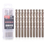10 Pcs 5/16 Inch Cobalt Drill Bit Set M35 Fully Grounded Hard Metal Storage. Fixed Price $42.36.