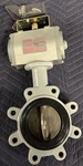Bray Pneumatic Actuator 90-0830-21320-519 With Positioner Series 64, 3". Fixed Price $750.00.