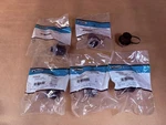 6 Nos - Panduit IAEBHC5E Ethernet Panel Mount Bulkhead Coupler RJ45 Cat. Fixed Price $39.99.