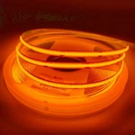 384LED/M 16.4FT Cob Flexible Strip Light DC12V/24V Bendable Tape (12V, Or.... Fixed Price $27.69.