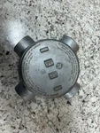 *free Shipping* Killark GESXT-3, Conduit Outlet Body, 1", 4-HUB, X-style. Fixed Price $32.99.