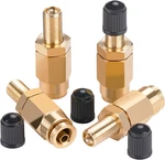 Pcs 1/4" Inflation Schrader Valve With Push To Connect For Od Air Line. Fixed Price $13.39.