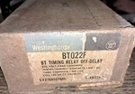 Westinghouse Time Delay BT022F. Fixed Price $255.00.