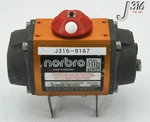 9167 Norbro 40R Pneumatic Valve Actuator, 10-RDA40-1SD1EO-C 10-RDA40-1SD1E0-C. Fixed Price $136.97.