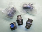 Qty 5 Military Amphenol Connector 97-3100A-18 Male Bulkhead Pole. Fixed Price $59.00.