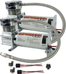 Airmaxxx Dual 400 Chrome Compressors Kit 150/180 Switch Relays Ride. Fixed Price $300.79.