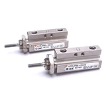 Lot Of 2 Smc NCDJPB6-037D Pin Cylinder, 1/4IN Bore, 3/8IN Stroke, 100PSI Max. Fixed Price $40.00.