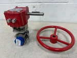 Bray 04-0200 11202 Valve Gear Box Actuator 1" Flowtech 140100-11001SSKR-NF. Fixed Price $199.00.