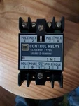 Square D Control Relay 8501 Type LO-20. Fixed Price $19.99.
