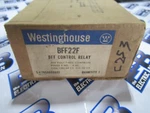 Westinghouse BFF22F Control Relay (2) No Nc 120 Volt Coil -C253-NEW-B. Fixed Price $60.00.