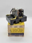 Square D 8501 CO-3 Ac Control Relay 10A 277V Series 480/440V Coil. Fixed Price $25.00.