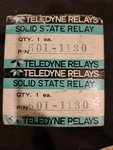 2PC Teledyne Relays 601-1130 Solid State Nos 1970S Hawthorne Ca Patent. Fixed Price $85.00.