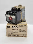 Allen-bradley 700-P400A1 Control Relay 10A 600V 115/110V Coil Series Type. Fixed Price $115.00.