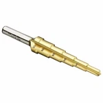 Ideal Electrical 35-516, 3/16IN.-1/2IN. Titanium Nitride Step Drill Bit. Fixed Price $34.99.