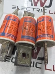 3X Ferraz Shawmut AJT400 Dual Element Time Delay Fuse, Class J, 600VAC, 400A. Fixed Price $160.00.