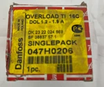 Danfoss 16C Overload Relay 1.2 1.9A 047H0206 Motor Protection New Boxed. Fixed Price $51.95.