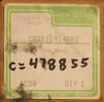 General Electric Amp 115V 1NO 3NC Machine Tool Relay CR2810A14BB. Fixed Price $75.00.