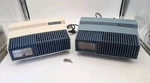 Vtg Set Of 2 Novar 980 Commercial Security Alarm System Control Panel Box Blue. Fixed Price $74.99.
