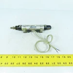 Smc T-CHDMC25-75 25MM Bore 75MM Stroke Pneumatic Cylinder W/switches. Fixed Price $39.99.