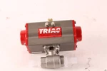 Triac 22TX0752R2SAX 2R40SR Double Acting Actuator W/ Way Solenoid Valve. Fixed Price $82.12.