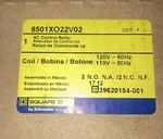 New Square D 8501XO22V02 Control Relay 120VAC Coil. Fixed Price $250.00.