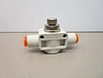 Smc AS-3000F Pneumatic Valve Assembly Flow Control 1/4" Push-lok Ports. Fixed Price $33.20.