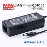 Mean Well GST60A15-P1J Power Supply Usa Stock. Fixed Price $25.42.