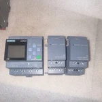 Siemens Logo! Plc Bundle 6ED1052-1MD00-0BA8 + DM8 12/24R AM2 Rtd Used. Fixed Price $149.00.