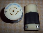 Hubbell HBL2513 Amp 120/208 Volt Locking Connector L21-20R L21-20C. Fixed Price $15.80.