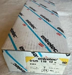 Entrelec Blue Terminal Blocks Box Of 50 6/8 6-8 Awg. Fixed Price $27.00.