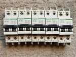 Schneider Electric C60 20 Amp Circuit Breaker *lot Of (5) Used. Fixed Price $59.95.