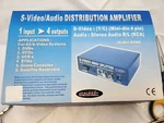 Calrad 40-804-SVHS A/v Distrubution Amplifier New. Fixed Price $69.90.
