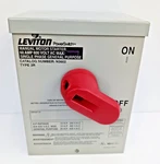 New Leviton N3602 Enclosed Manual Motor Starter Amp 1 Phase 600 Vac Max 3R. Fixed Price $89.99.