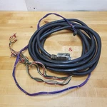 Fanuc Robotics CRR5 Brake Cable, Han-dd 42F, Approximately 20 Feet Used. Fixed Price $94.75.
