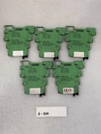 Lot Of 5 Phoenix Contact PLC-BSC-24DC/21 Relay Module. Fixed Price $44.00.