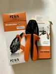 Weidmuller Pz 6/5 Roto Crimper Tool 9011460000 Orange Handle New 24-10 Awg. Fixed Price $305.00.