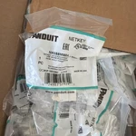 Panduit NK6X88MWH Netkey Category 6A Punchdown Keystone Jack White Box Of (50). Fixed Price $109.00.