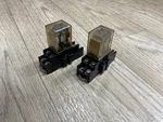(lot Of 2) Nte Relay R14-11A10-120 120V And Base R95-121 #317N129. Fixed Price $22.00.