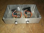 Bud Industries Type 4X Control Enclosure W/ Relays Magnecraft Struthers Dunn. Fixed Price $39.99.